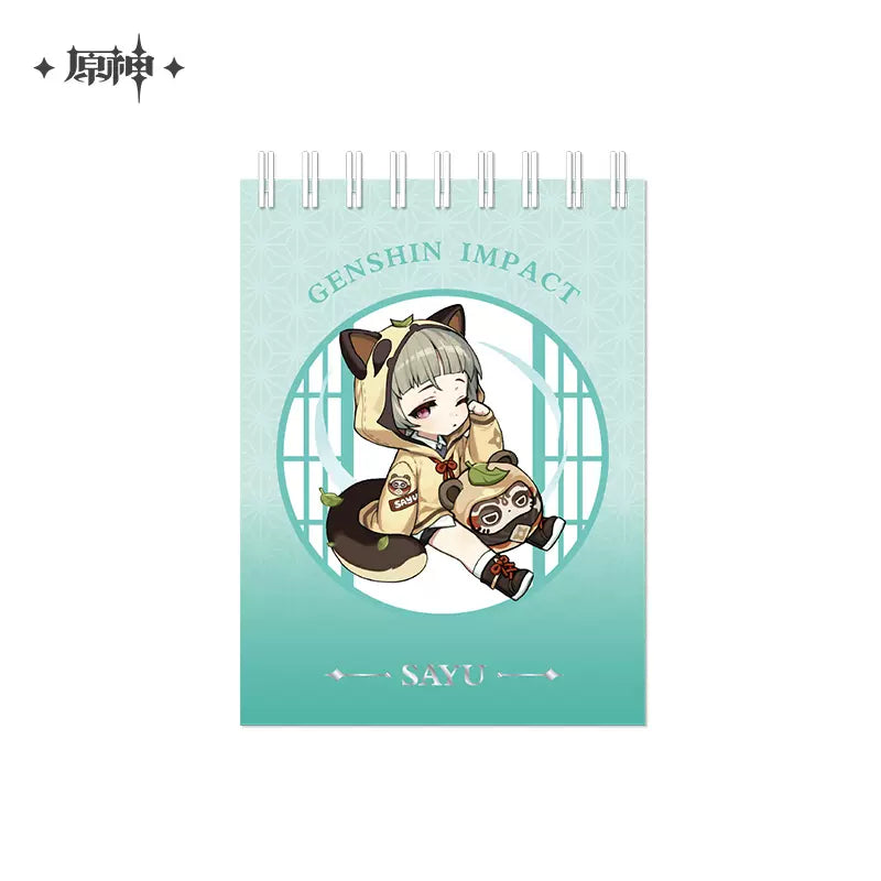 [OFFICIAL MERCHANDISE] Genshin Impact Picnic Theme Series: Chibi Character Notebook
