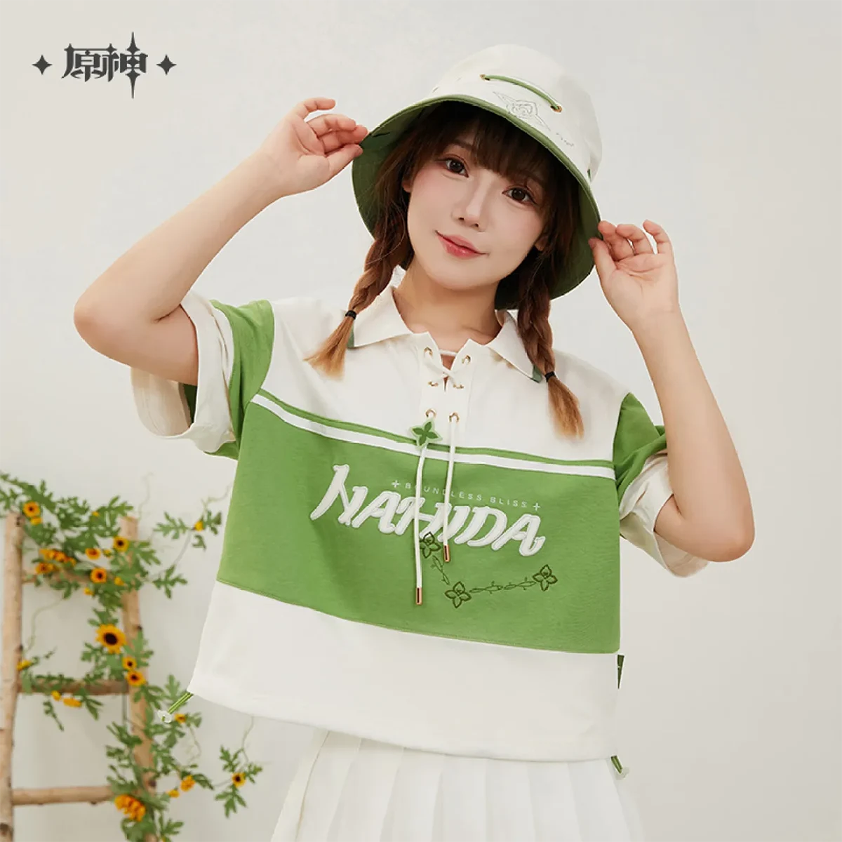 [OFFICIAL MERCHANDISE] Nahida Theme Impressions Series Polo Shirt