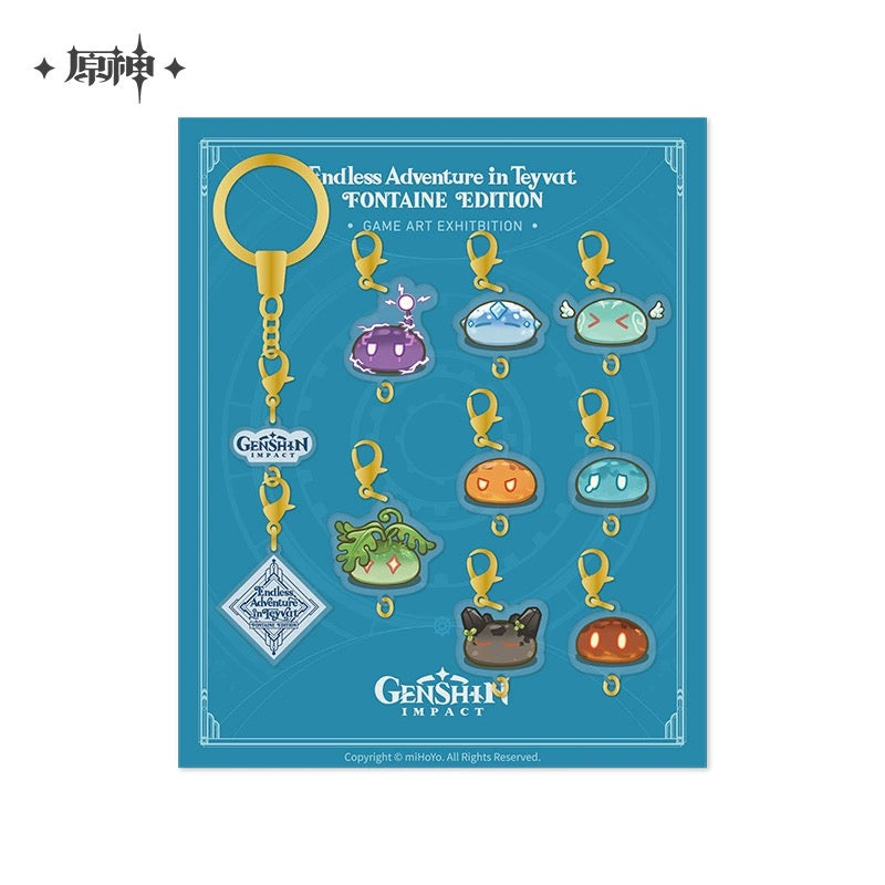 [OFFICIAL MERCHANDISE] Genshin Impact Art Exhibition 2023 Series - Slime Acrylic Keychain String