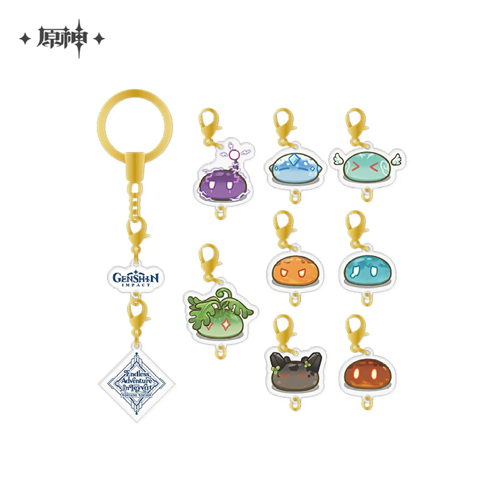 [OFFICIAL MERCHANDISE] Genshin Impact Art Exhibition 2023 Series - Slime Acrylic Keychain String