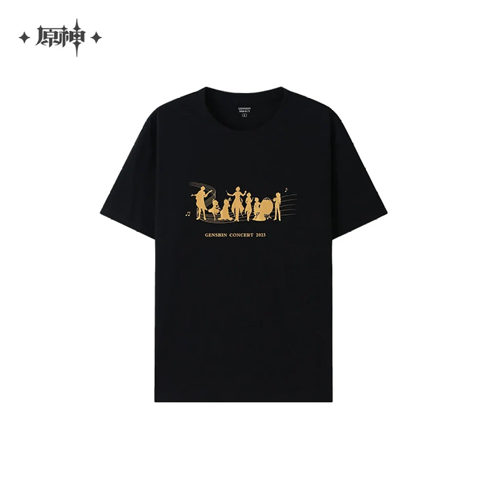 [OFFICIAL MERCHANDISE] Genshin Impact Dust of the World: A Chapter of Splendor Series: Gold Stamp T-shirt