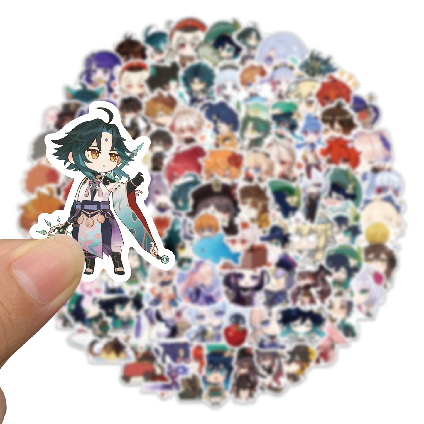 [Fan-Made Merchandise] Genshin Character Sticker
