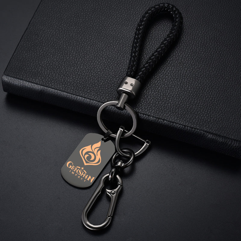 [Fan-Made Merchandise] Genshin Element Keychain