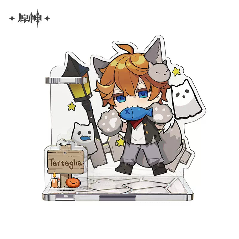 [OFFICIAL MERCHANDISE] Genshin Impact Bizarre Disguise Theme Chibi Character Pen Holder Display