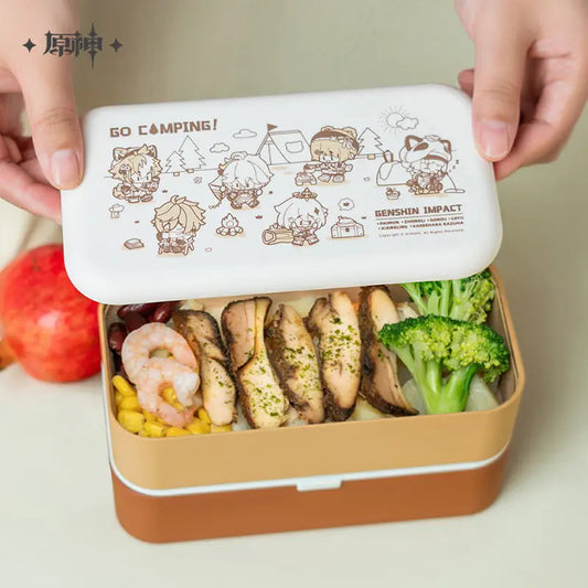 [OFFICIAL MERCHANDISE] Genshin Impact Go Camping! Series: Bento Lunch Box Set