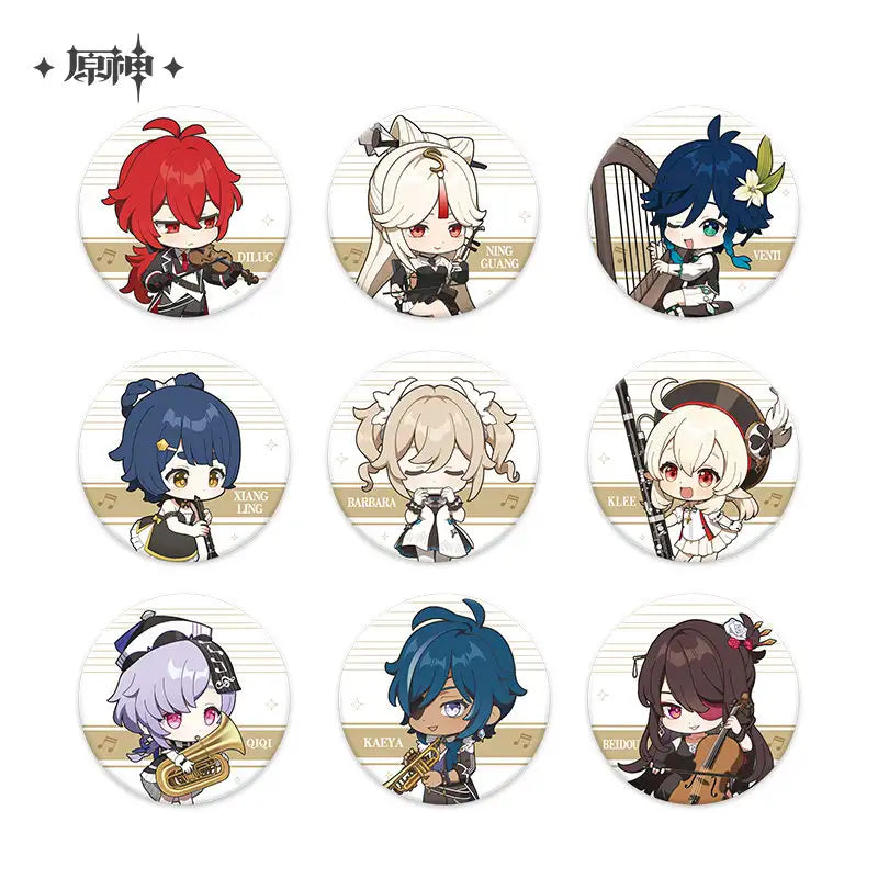 [OFFICIAL MERCHANDISE] Symphony Into A Dream: Chibi Character Badge