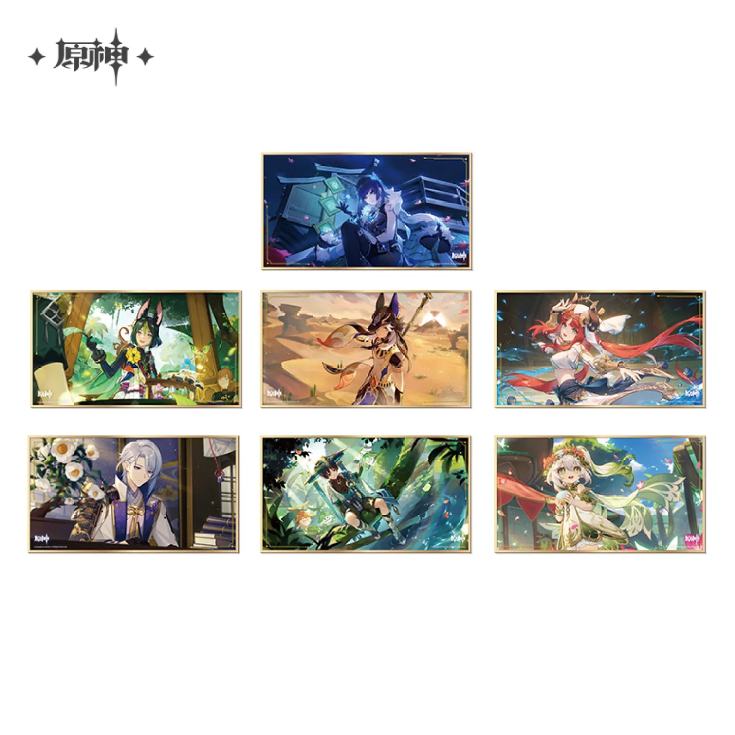 [OFFICIAL MERCHANDISE] Genshin Impact Anecdotes Series Color Paper