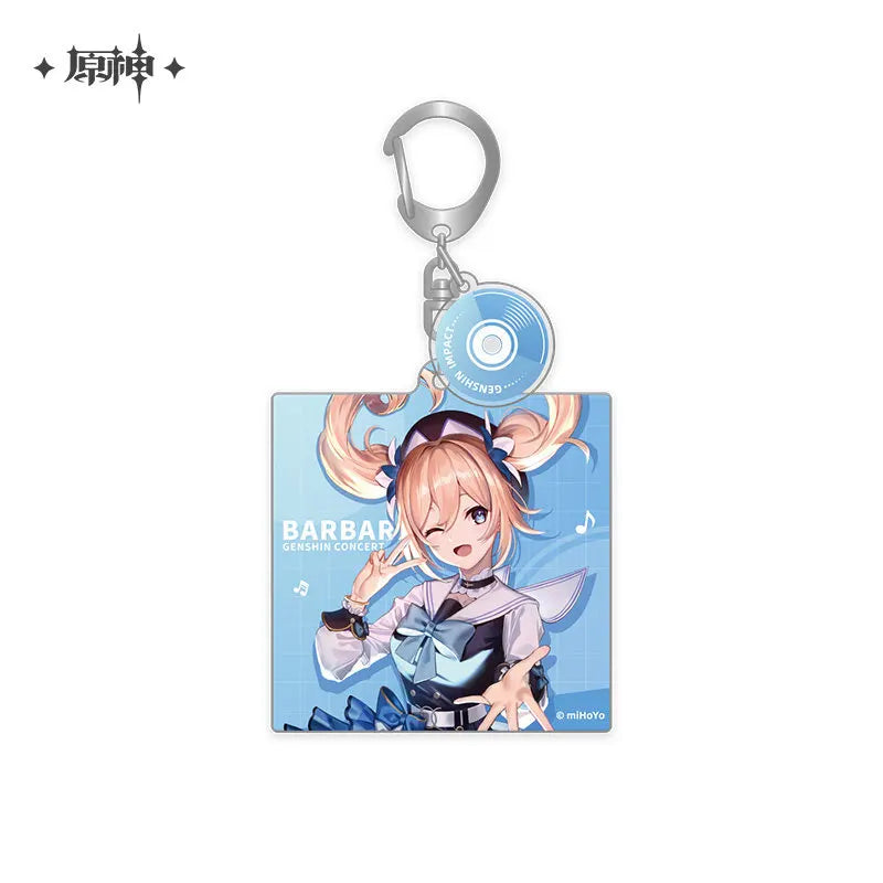 [OFFICIAL MERCHANDISE] Genshin Concert 2022 Melodies of an Endless Journey: Acrylic keychain