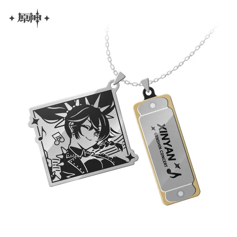 [OFFICIAL MERCHANDISE] Genshin Concert 2022 Melodies of an Endless Journey: Mini Harmonica Necklace