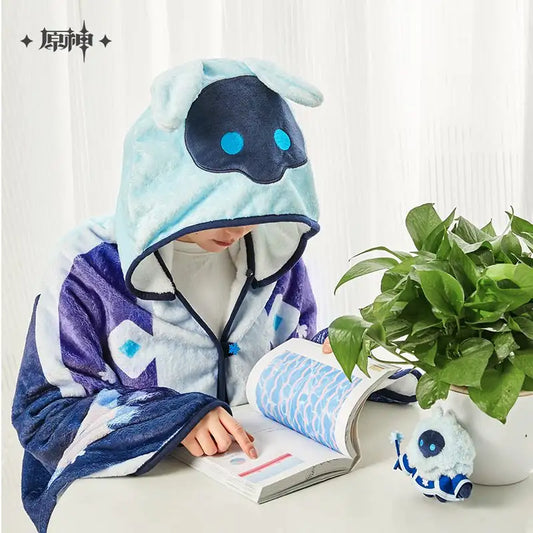 [OFFICIAL MERCHANDISE] Abyss Mage Series - Cryo Hooded Plush Blanket