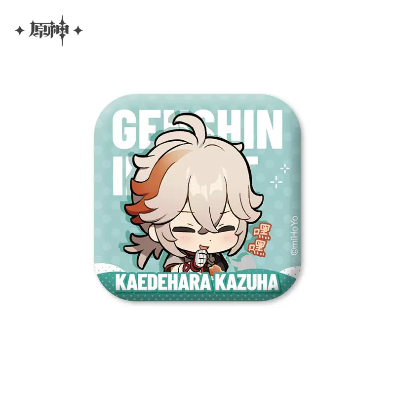 [OFFICIAL MERCHANDISE] Genshin Impact Offline Store Theme Series - PU Badge