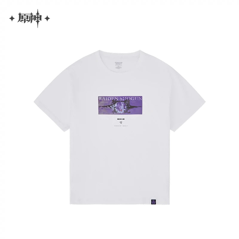 [OFFICIAL MERCHANDISE] Raiden Shogun Theme Impressions Series T-shirt