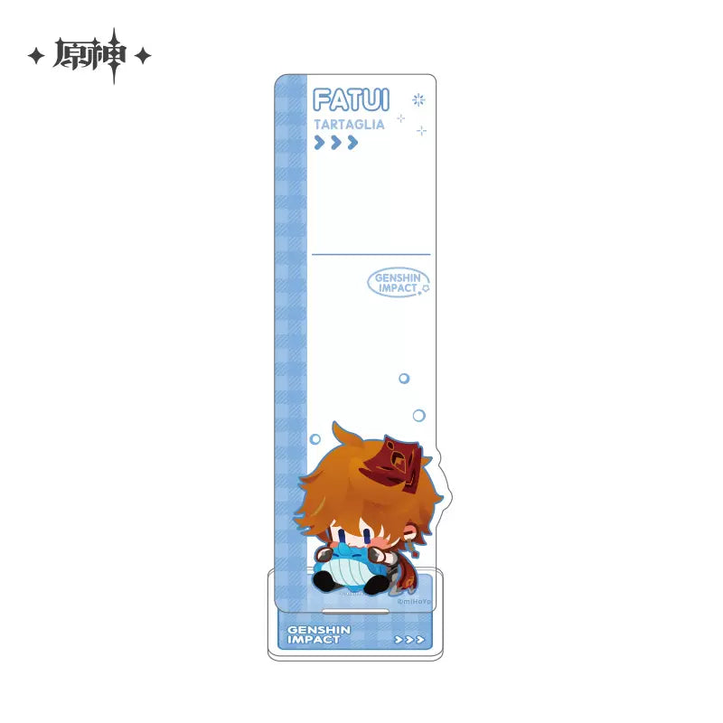 [OFFICIAL MERCHANDISE] Genshin Impact Chibi Character Series Notepad Standee