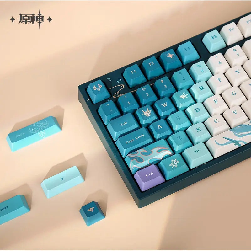 [OFFICIAL MERCHANDISE] Genshin Impact Xiao Impression Theme Mechanical Keyboard
